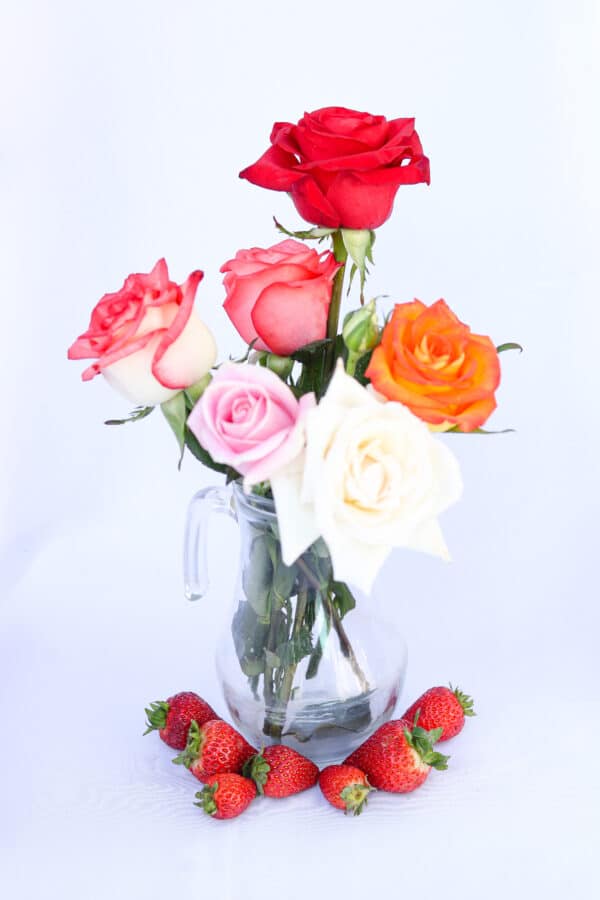 Rosas combinadas (ramo de 6) - Imagen 2